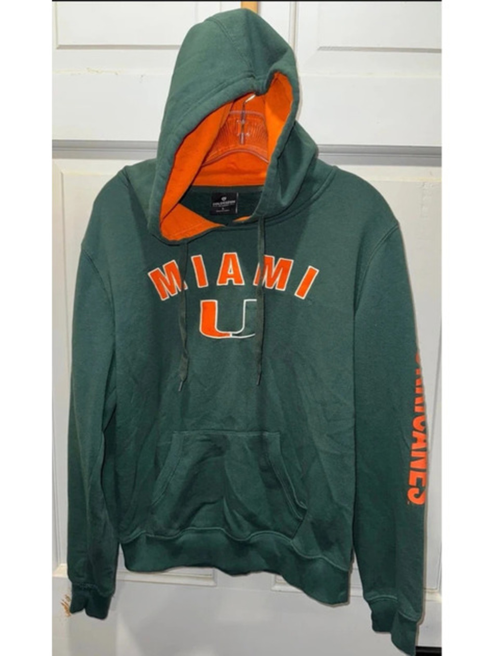 Colosseum Miami Hurricanes University hoodie size women’s large